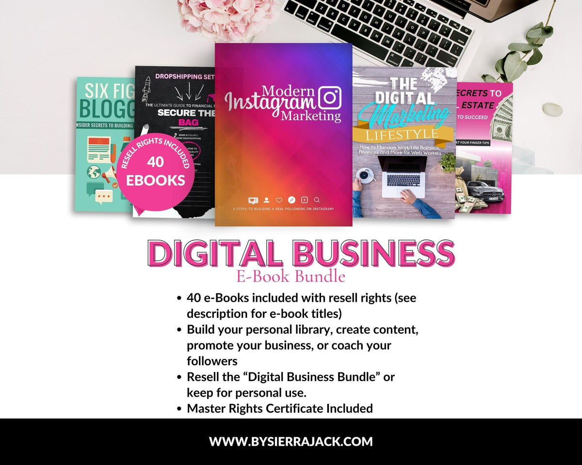 Digital Business e-Book Mega Bundle - IDigital