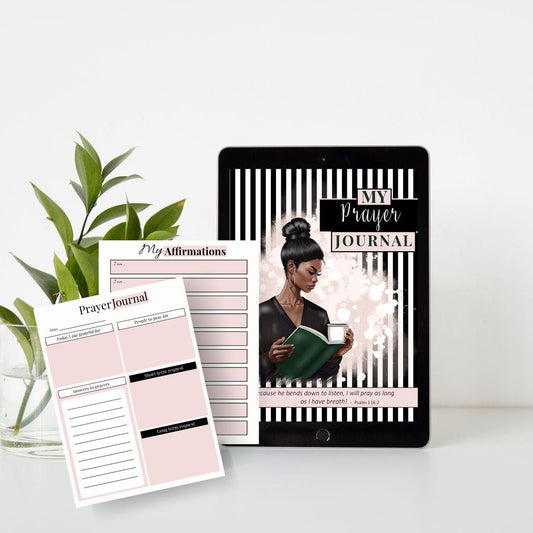 Digital Prayer Journal Aesthetic [Hyperlinked] - IDigital