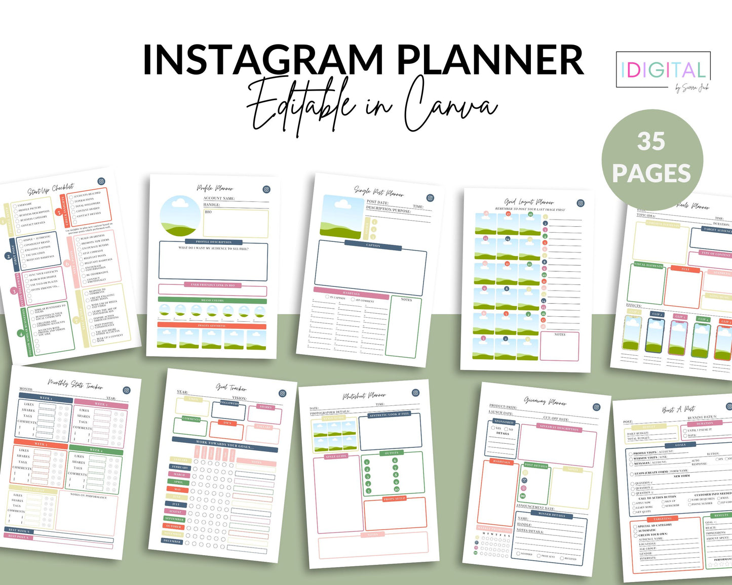 Ultimate Social Media Planner PLR Kit (283 Pages)