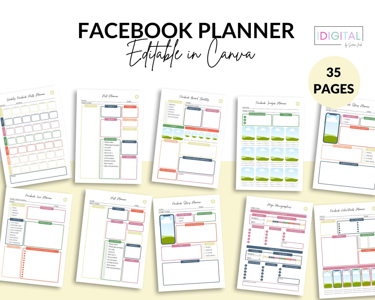Ultimate Social Media Planner PLR Kit (283 Pages)
