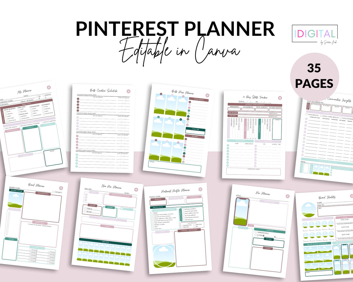 Ultimate Social Media Planner PLR Kit (283 Pages)