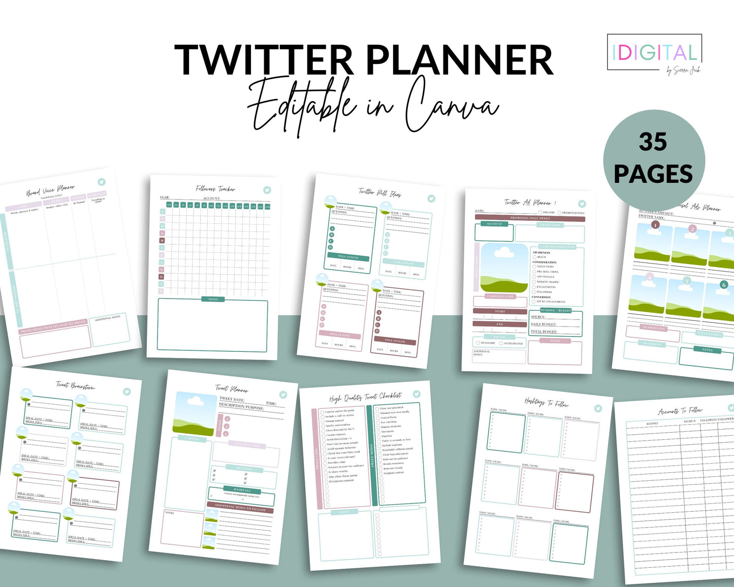 Ultimate Social Media Planner PLR Kit (283 Pages)