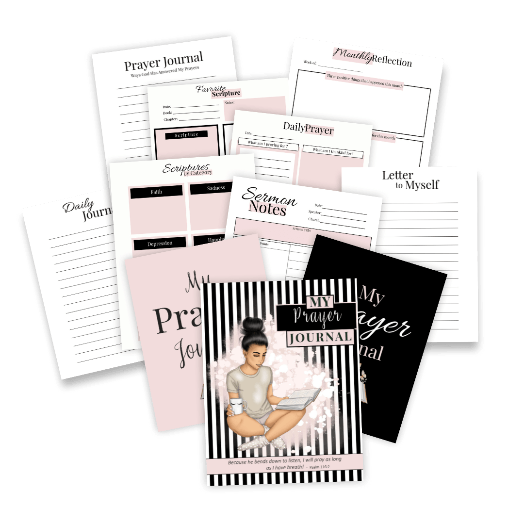 Digital Prayer Journal Aesthetic [Hyperlinked] - IDigital