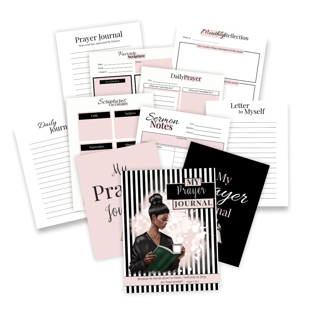 Digital Prayer Journal Aesthetic [Hyperlinked] - IDigital