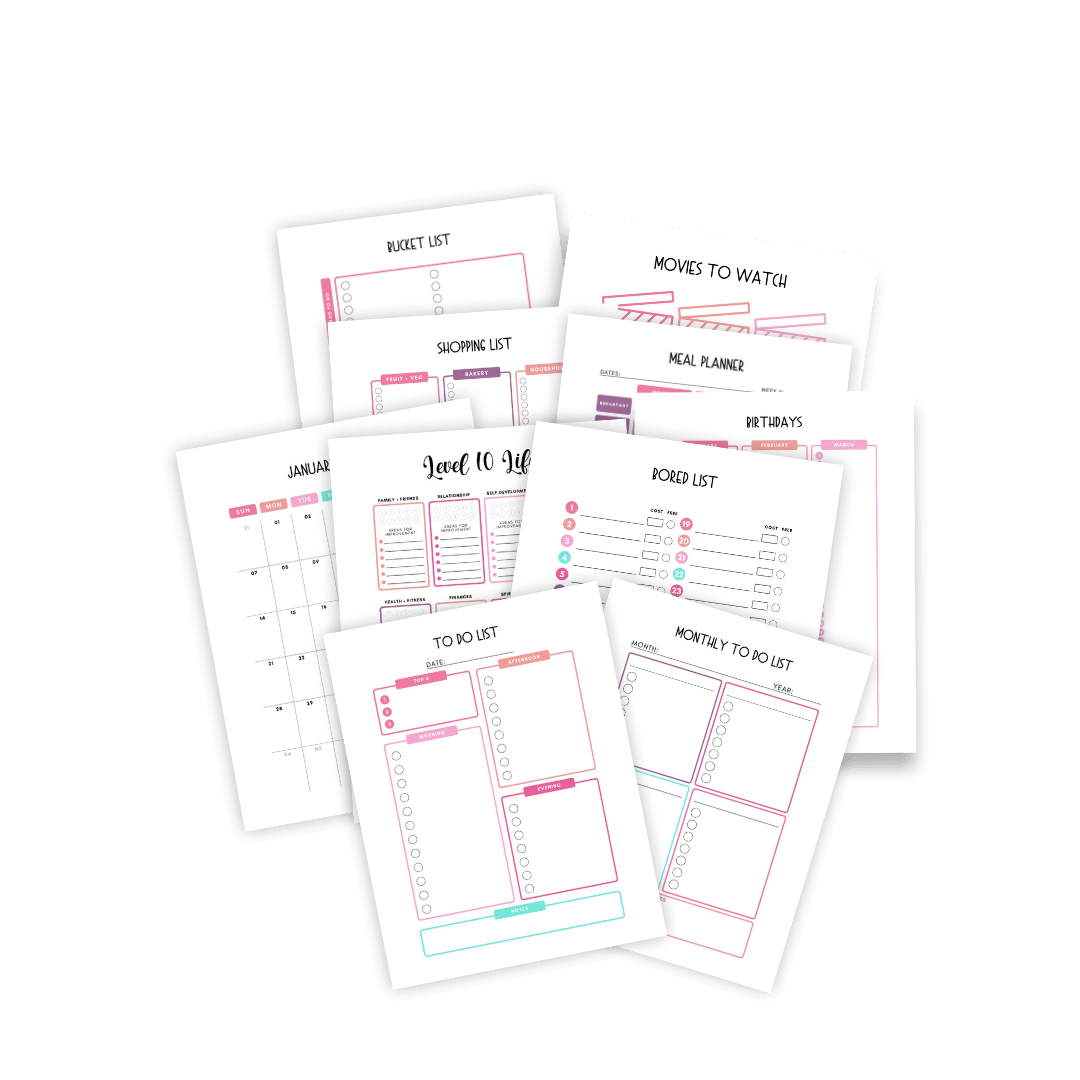 The Ultimate 2024 Happy Life Planner Binder - IDigital