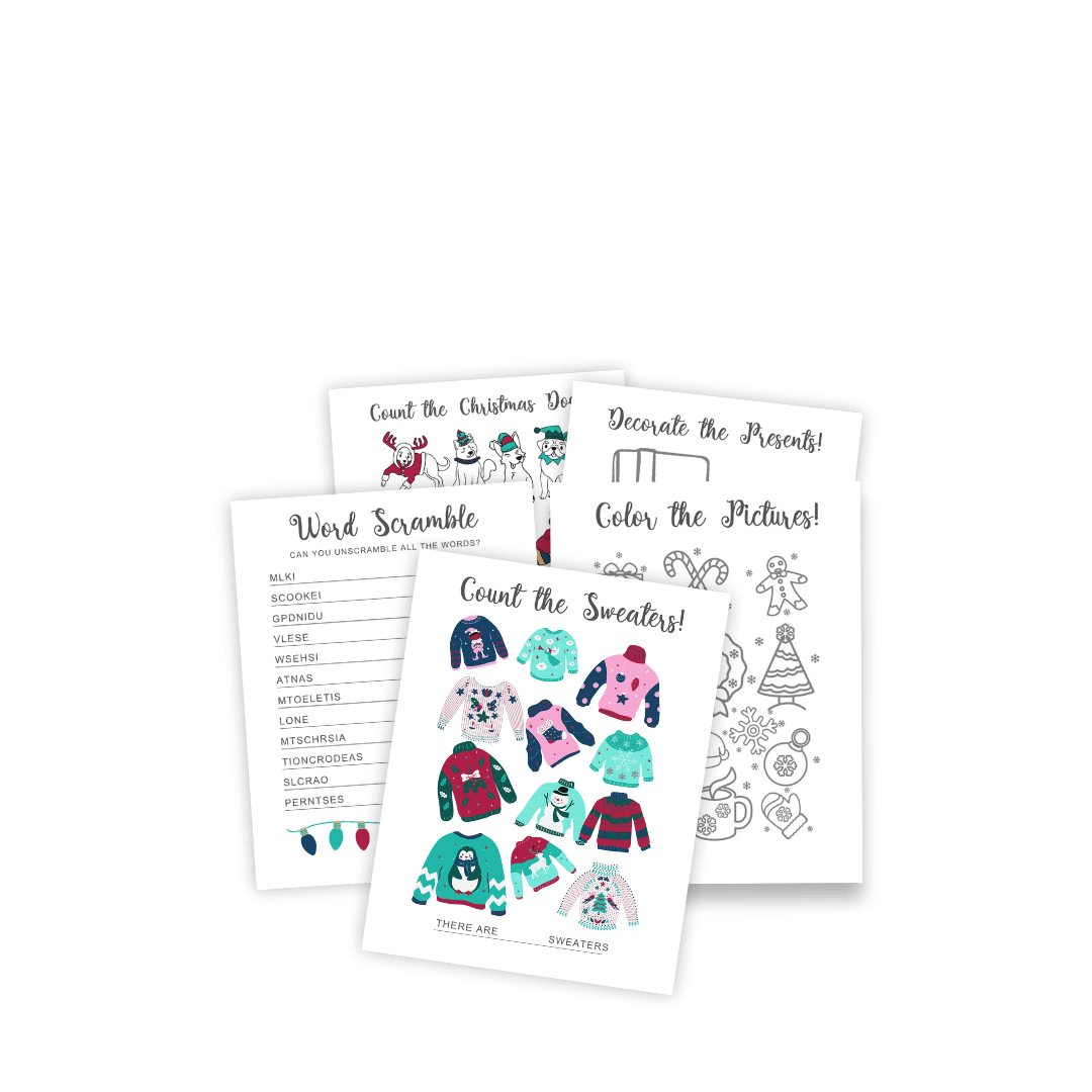 Christmas Planner Bundle Printable [60+ Pages] - IDigital