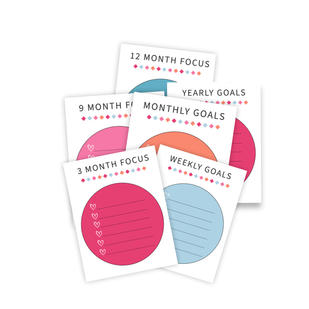 Goal Setting Planner {100 pages} - IDigital